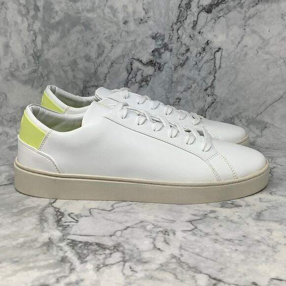 Thousand Fell Men's Size 11 White/Washed Acid Lace Up Low Sneaker Shoes L10-13 - Picture 3 of 13